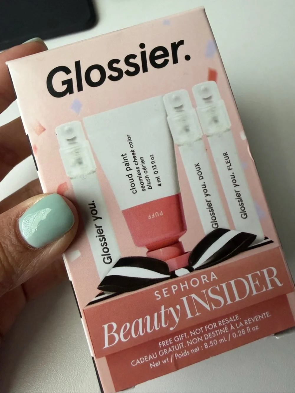 Sephora Beauty Insider Birthday Glossier Blush, You, You Doux, You Fleur NIB